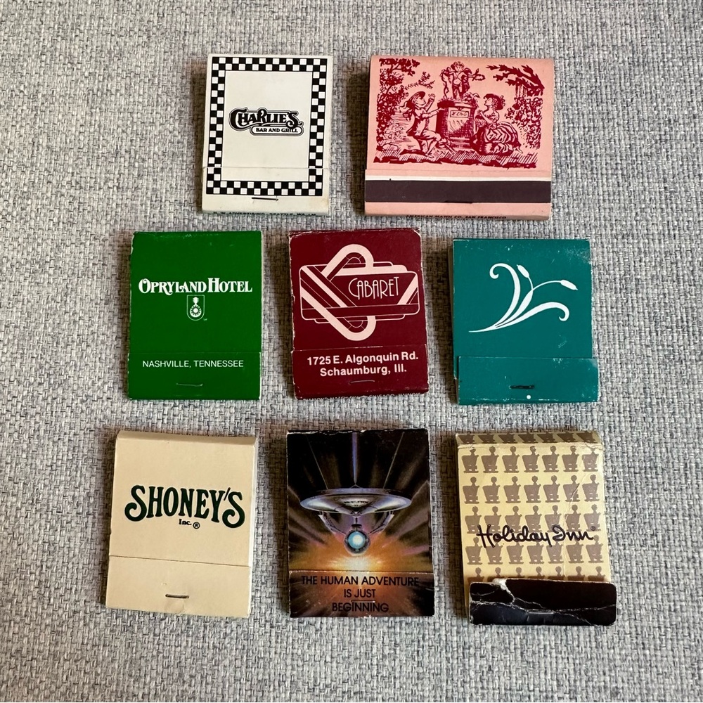 SALE ✨Vintage Matchbook Collection